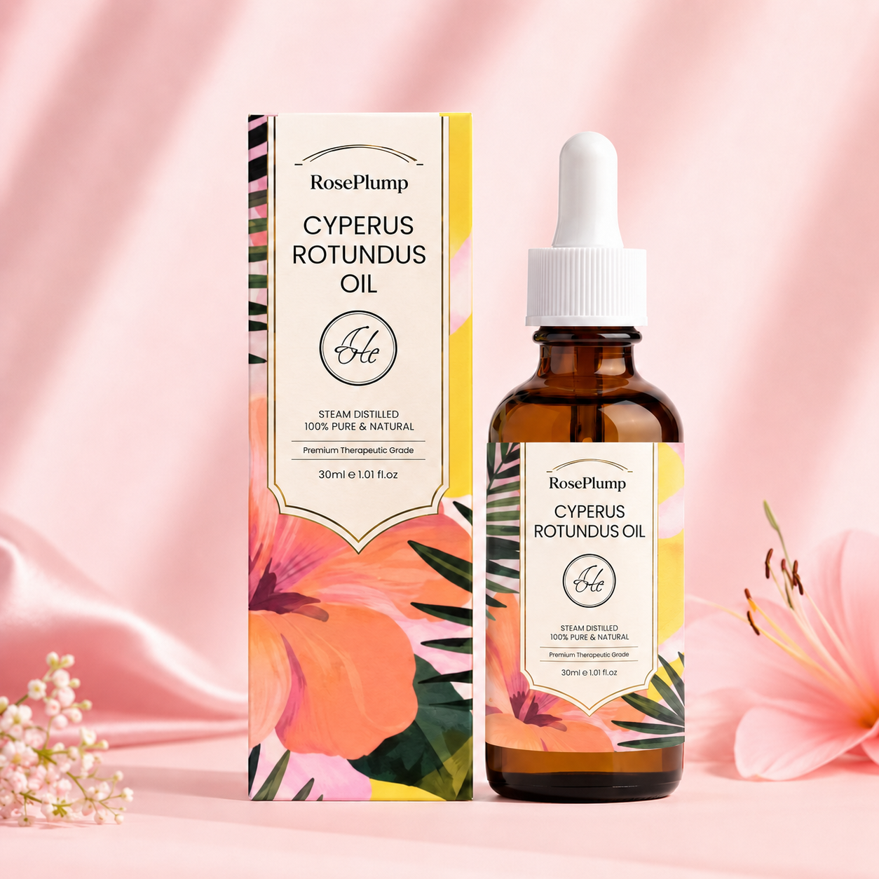 RosePlump™ Cyperus Oil for Hair Removal